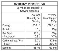 Ginger Vanilla Activated Almonds 125g