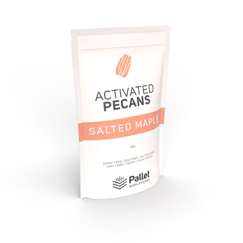 Salted Maple Activated Pecans 125g